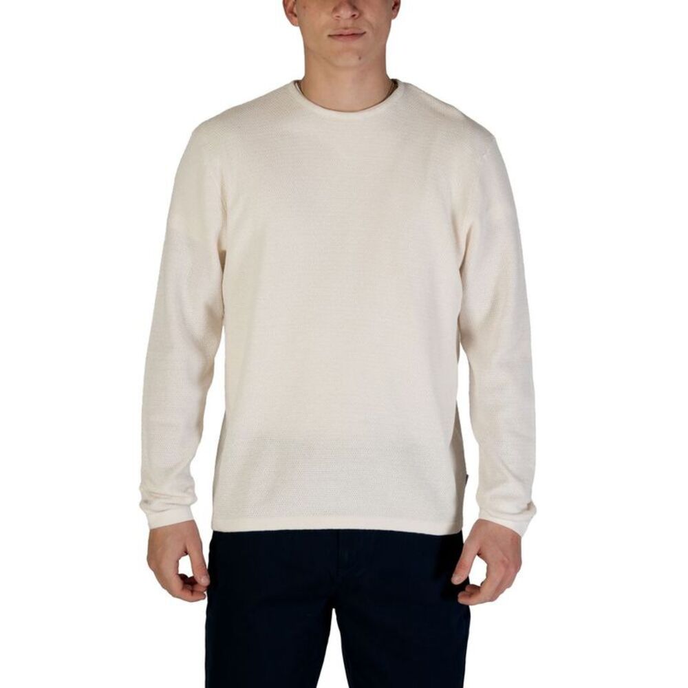 Jack Jones White Cotton Men's Sweatshirt